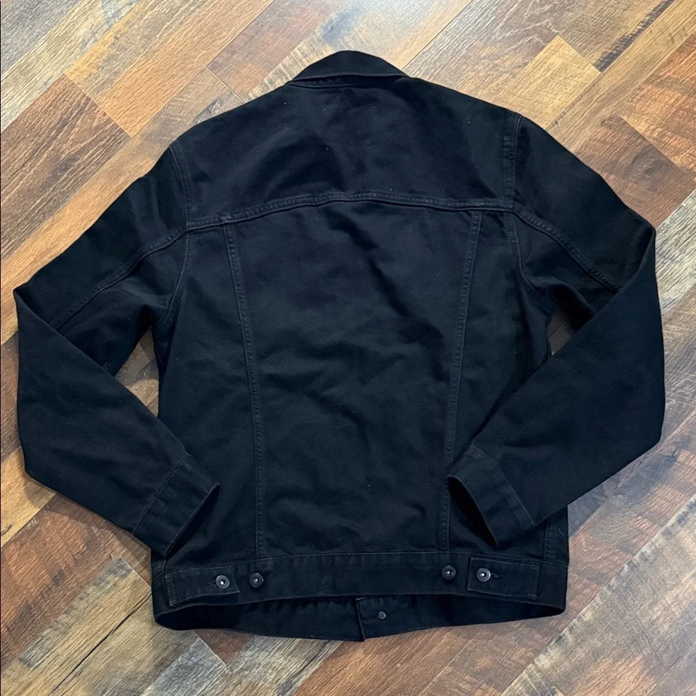 Levi's Made & Crafted Type II Trucker Jacket - Nero Nero - Medium - Picture 8 of 9